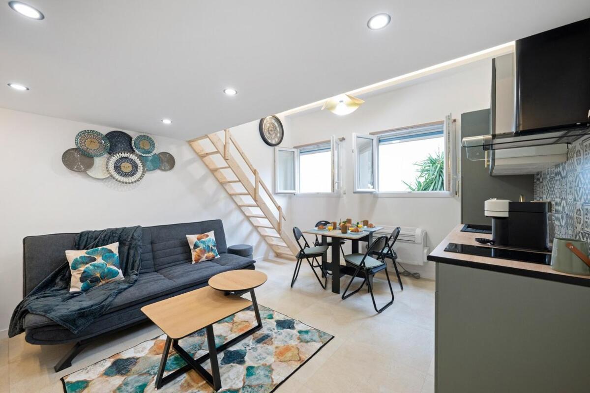 Leilighet Bleu Rivage - Magnifique 2p Au Port De - 1 Et 1 Mezzanine