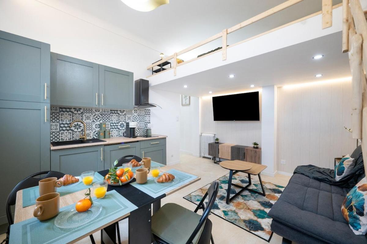 Bleu Rivage - Magnifique 2p Au Port De - 1 Et 1 Mezzanine Appartamento Nizza